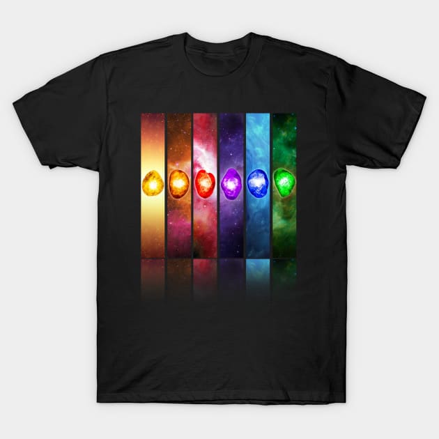 Infinity Stones T-Shirt by edbertguinto